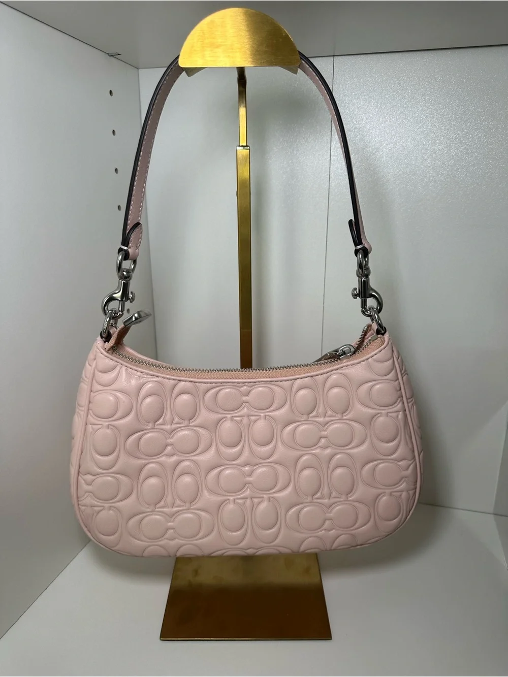 Coach Blush Pink Teri Shoulder Bag NWT